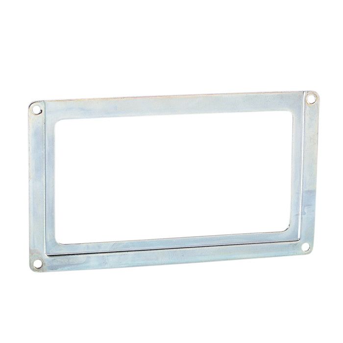 2890 - Label Holder with Insert for 108 x 60 mm Labels, Galvanized