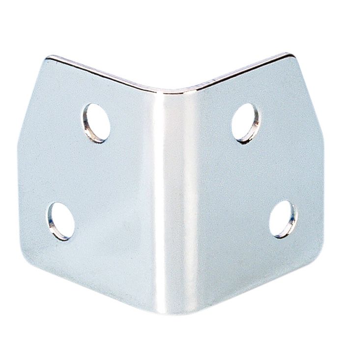 4046 - Corner Brace 27 x 25 chrome-plated