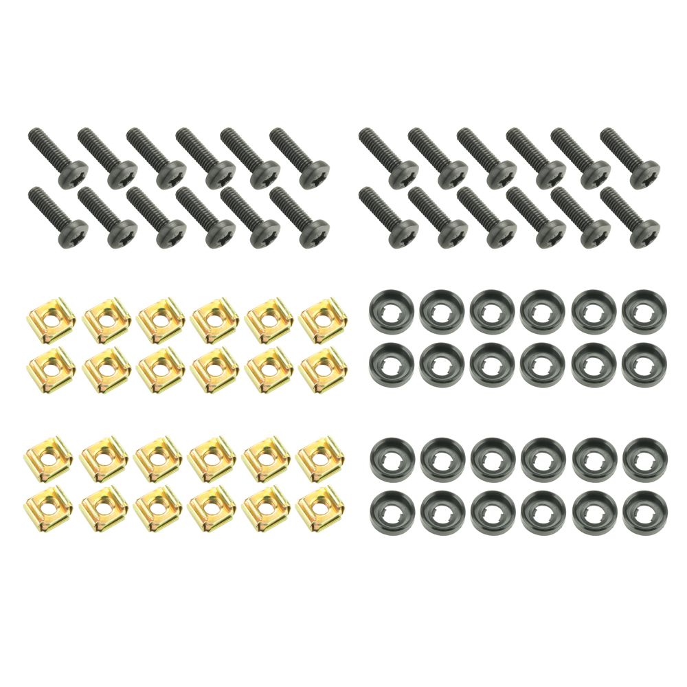 19" Parts 5928M24AH - Mounting kit with 24 screws M6