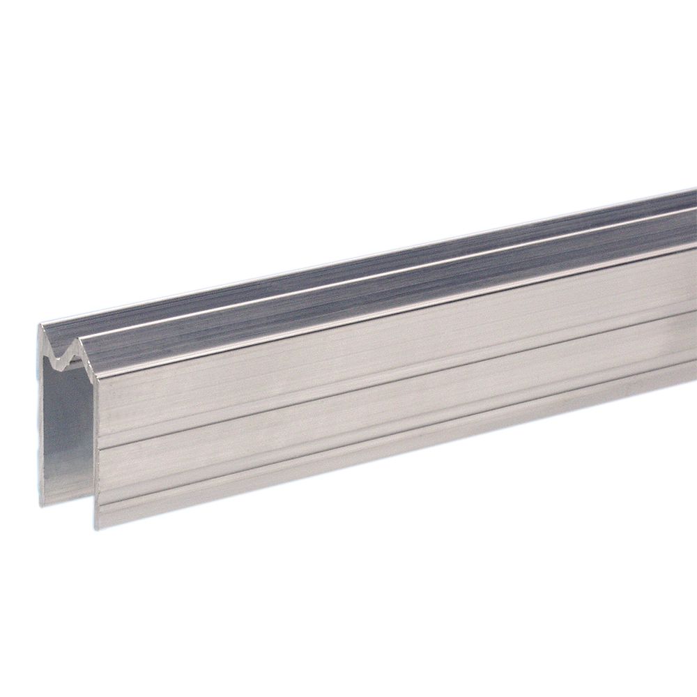 6102-ALT - Aluminium Hybrid Lid Location for 7 mm Material without Chamfer (per metre)