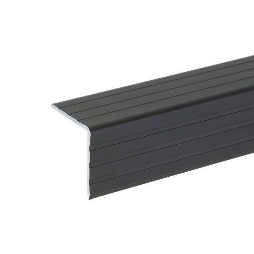 6105BLK - Aluminium Case Angle black 30 x 30 mm (per metre)