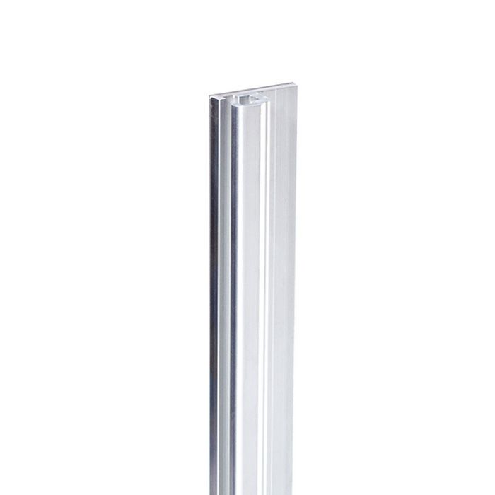 19" Parts 6161 - Sliding Rack Strip System aluminium (per metre)