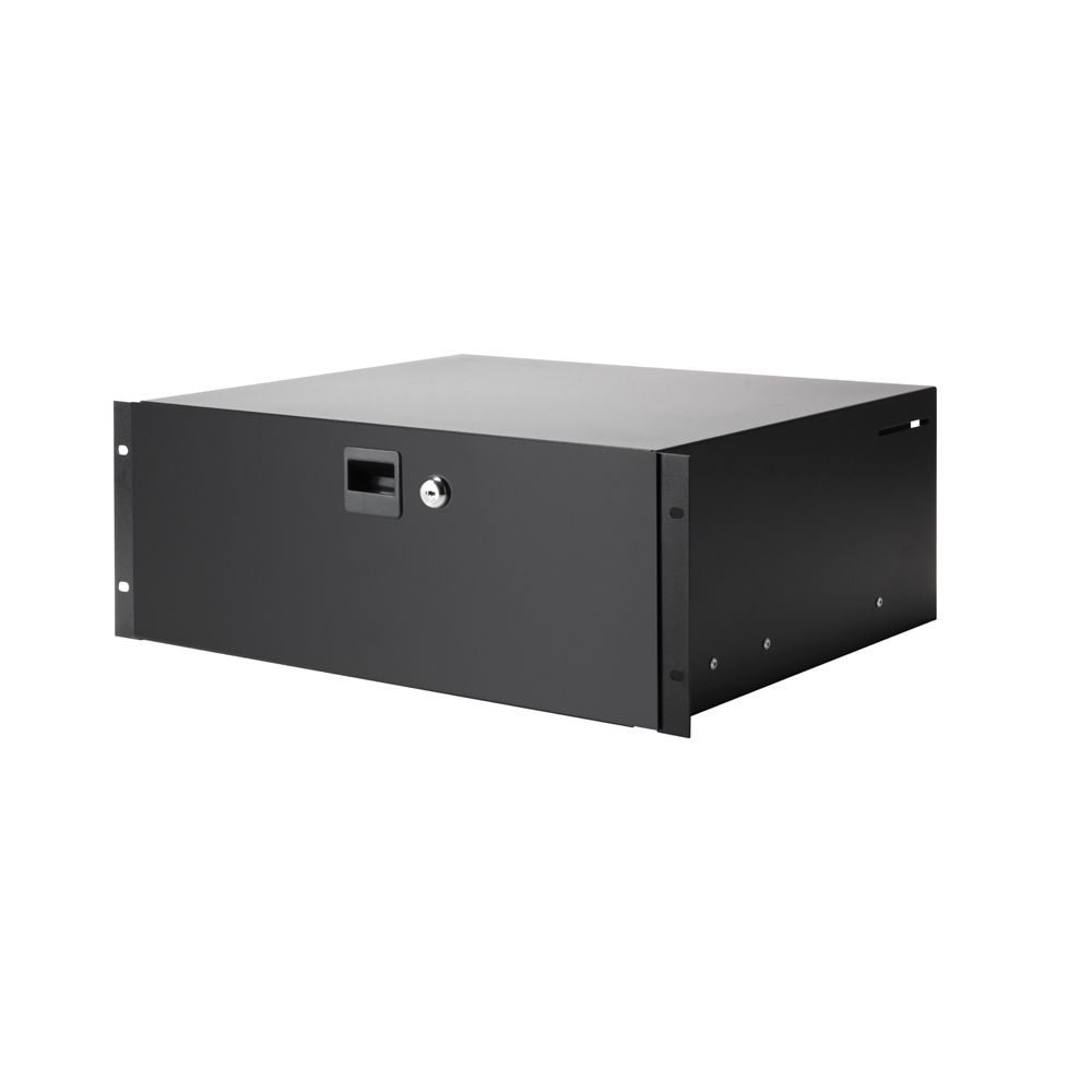 19" Parts 87404 - 19" 4U Rack Drawer with lock | steel