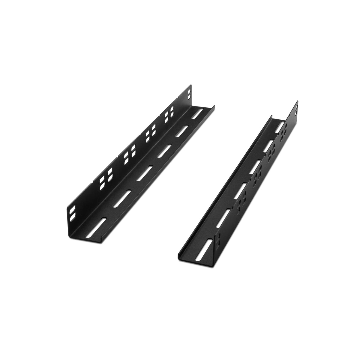19" Parts 876TL - 19" L-Support Rails / Brackets Set, Length 450 mm