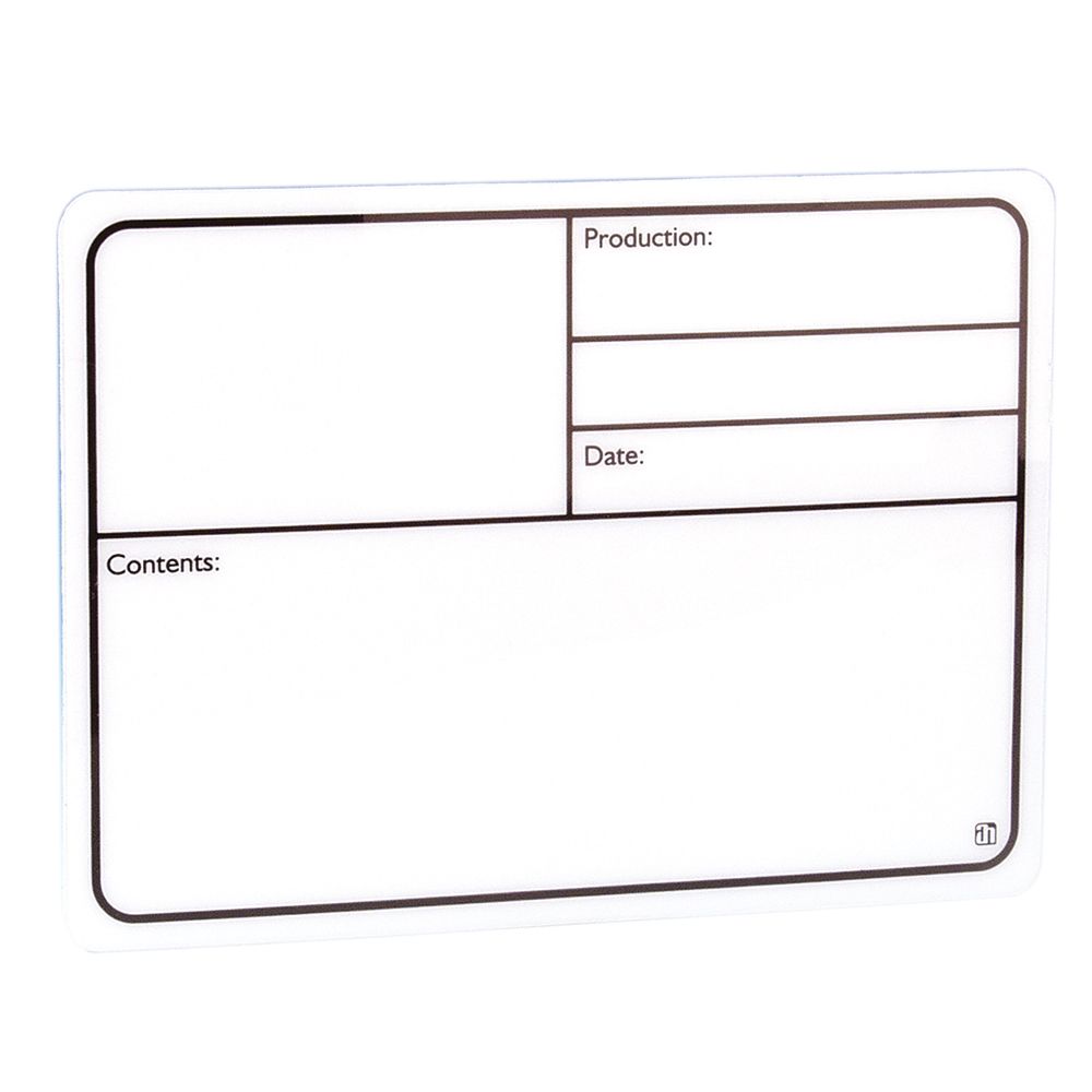 88005 - Tour Label plastic white self-adhesive 290x190mm