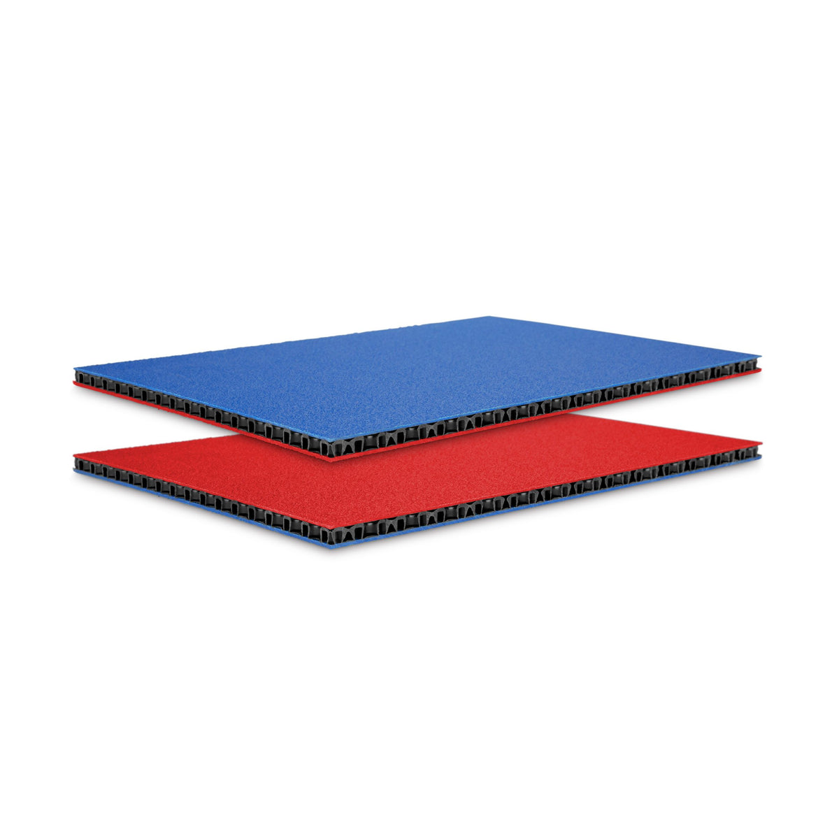 0568BLUR - SolidLite® PP. Plate Blue / Red 6,8 mm, 2500 x 1250 mm