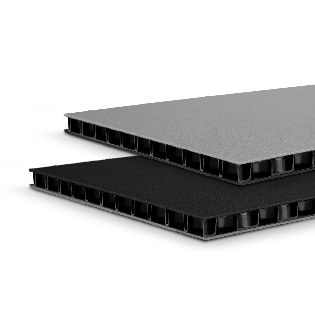 0594BG - SolidLite® PP. Plate black / grey 9.4 mm, 2500 x 1250 mm