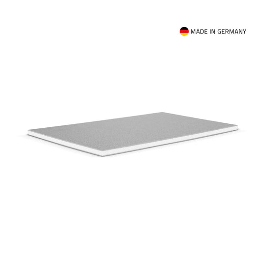 0594SCGWG - SolidCore® grey PP panel, white core, 9 mm, 2,500 × 1,250 mm