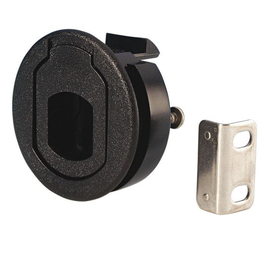 1656 - Lever Latch plastic black