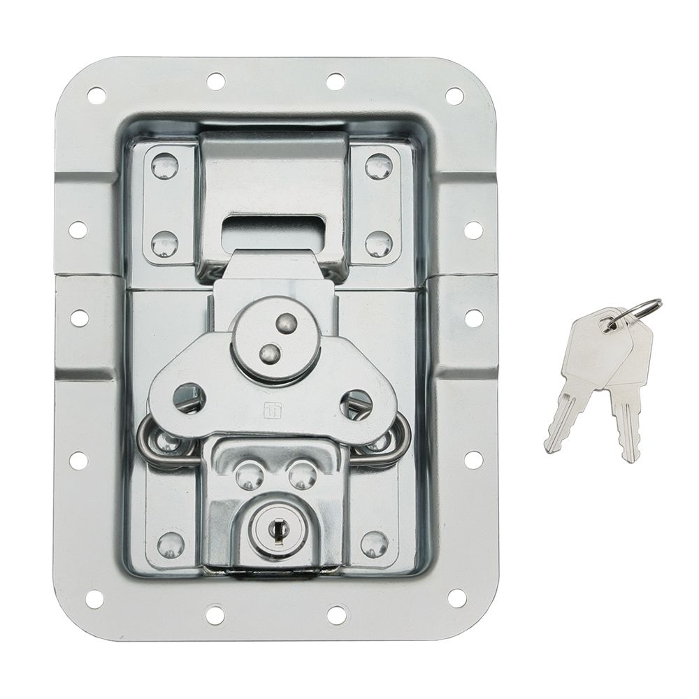 172511L - Butterfly Latch V3 large lockable cranked 14 mm deep