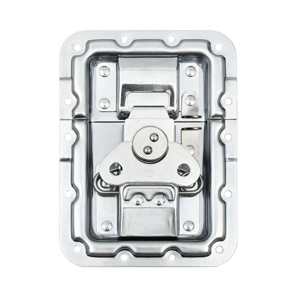 172572P - Butterfly Latch V3 large cranked 9 mm deep padlockable with Rivet Protection