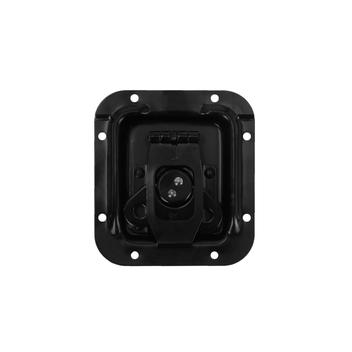 17302BLK - Overlatch butterfly latch, large, 14 mm deep, black