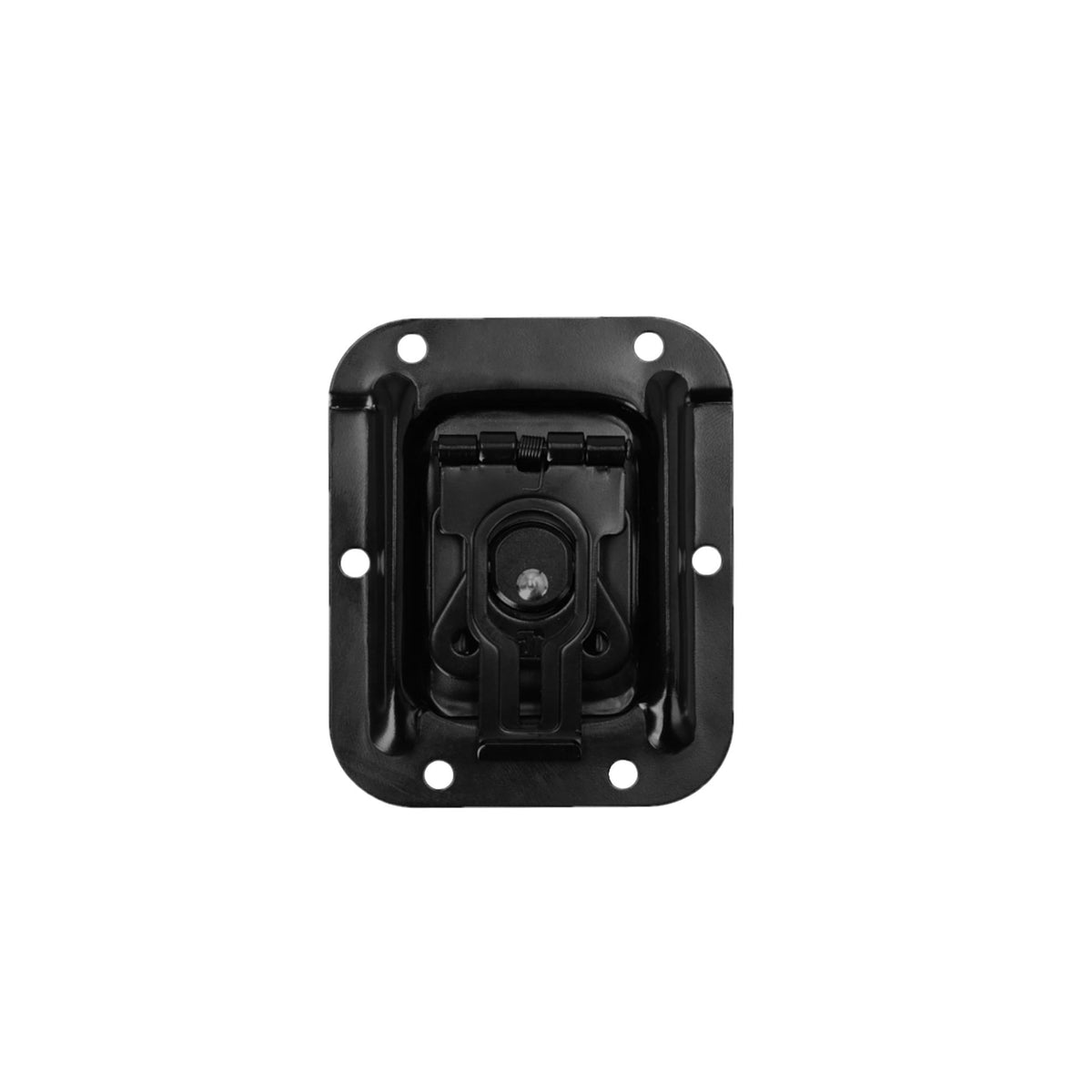 17343BLK - Overlatch butterfly latch, small, 9 mm deep, black