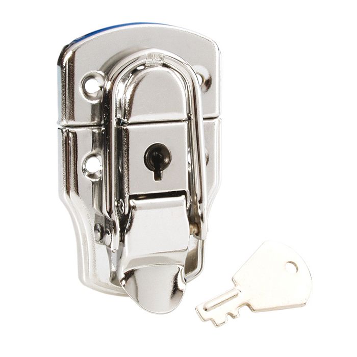 1903 - Drawbolt medium chrome-plated lockable