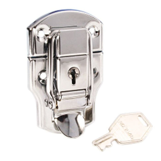 1909 - Drawbolt medium chrome-plated lockable