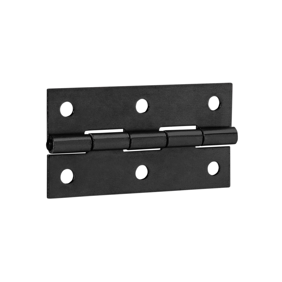 2602BLK - 70 mm Hinge piece galvanised, black