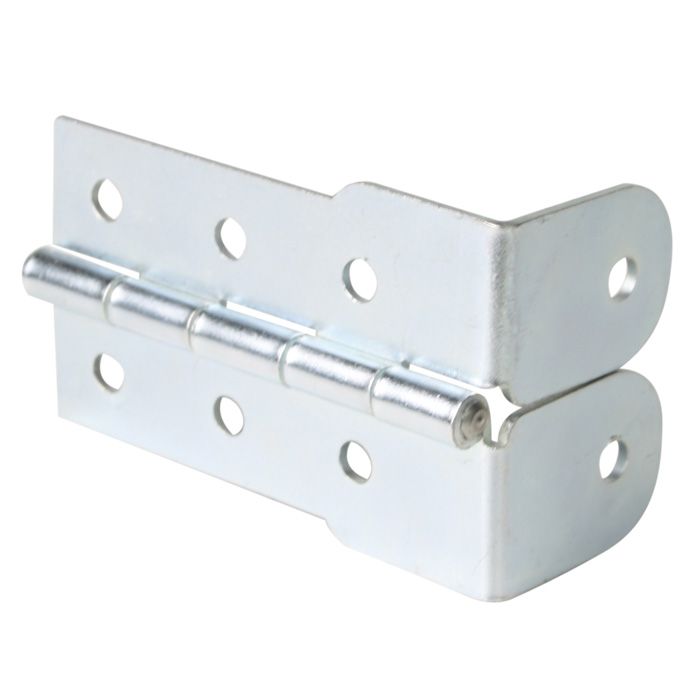 2642 - L-shaped Hinge Small Steel Galvanized