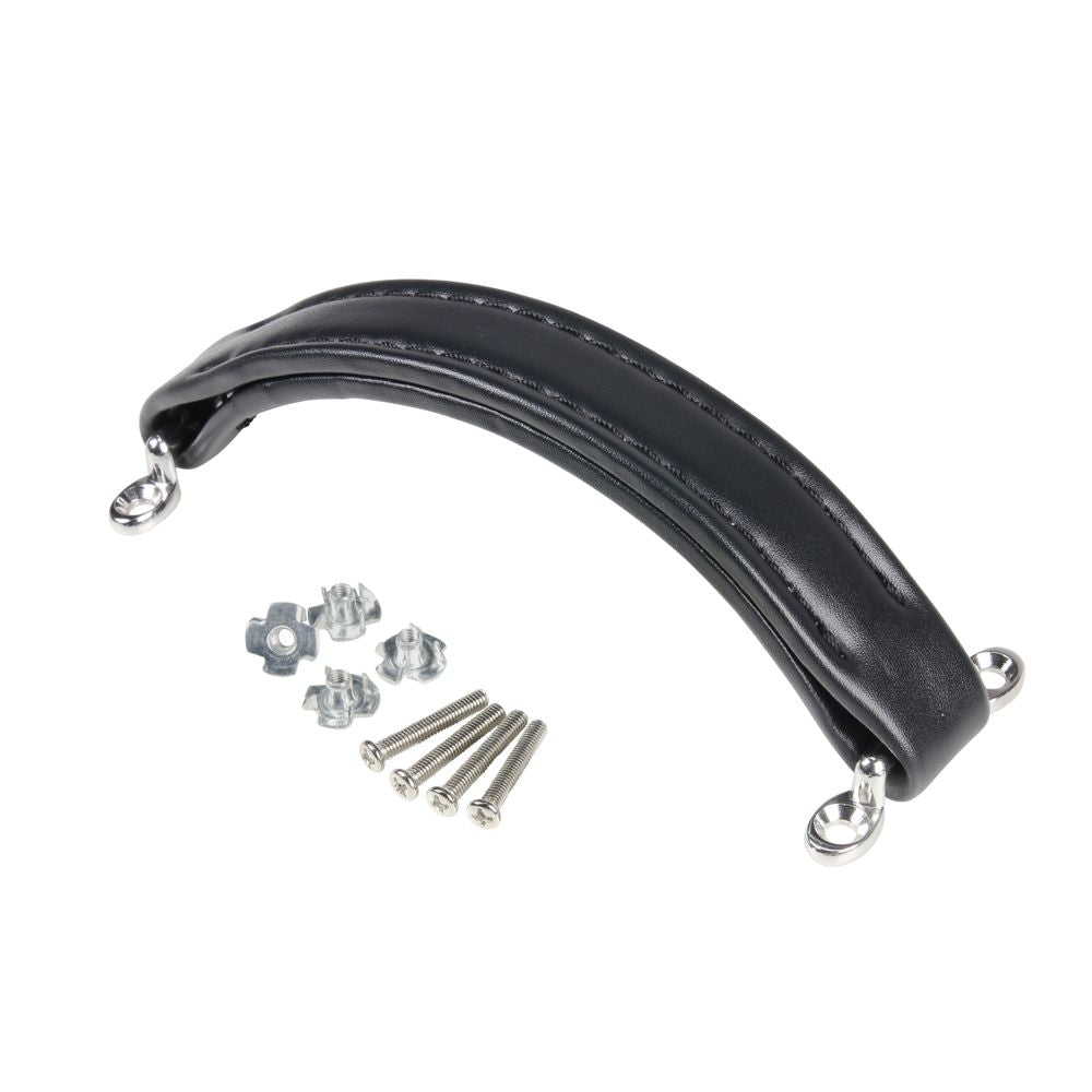 3414BLK - Strap Handle Leatherette black