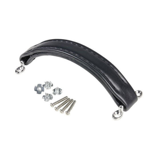 3414BLK - Strap Handle Leatherette black