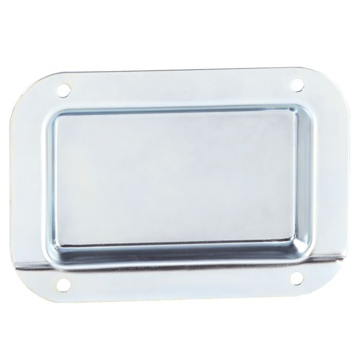 38082 - Castor Dish Steel Galvanized