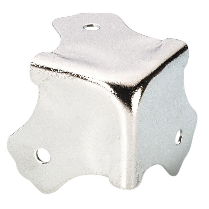 4012 - Case Corner three-leg nickel-plated