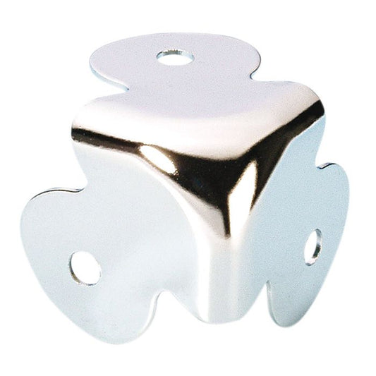 4050 - Case Corner three-leg chrome-plated