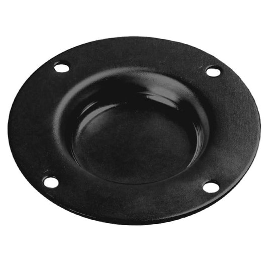 4905BLK - Recessed stacking dish, black