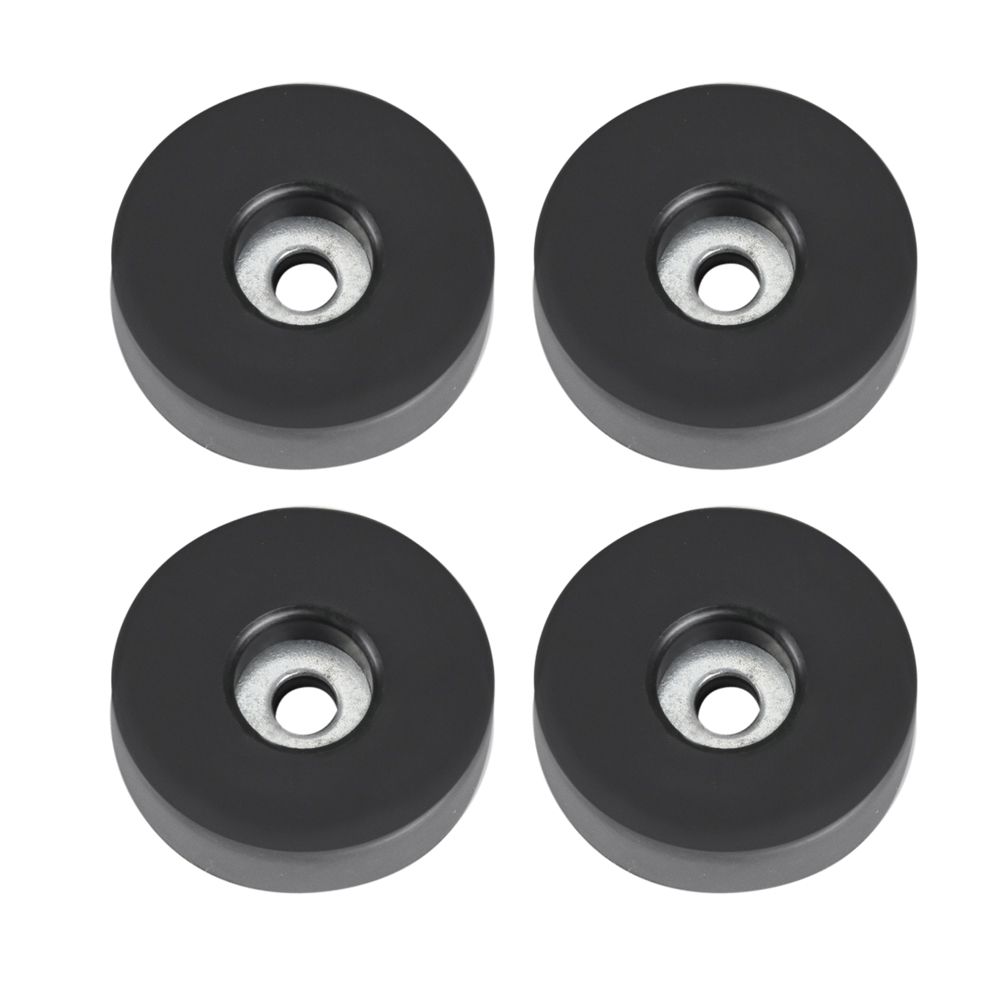 4906M4AH - Bag of 4 Rubber Feet 38 x 10 mm