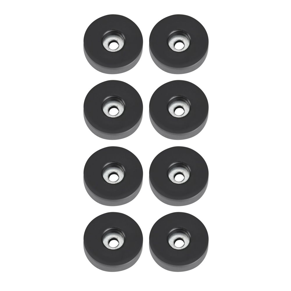 4906M8AH - Bag of 8 Rubber Feet 38 x 10 mm