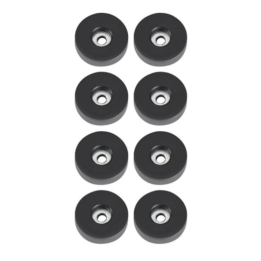 4906M8AH - Bag of 8 Rubber Feet 38 x 10 mm