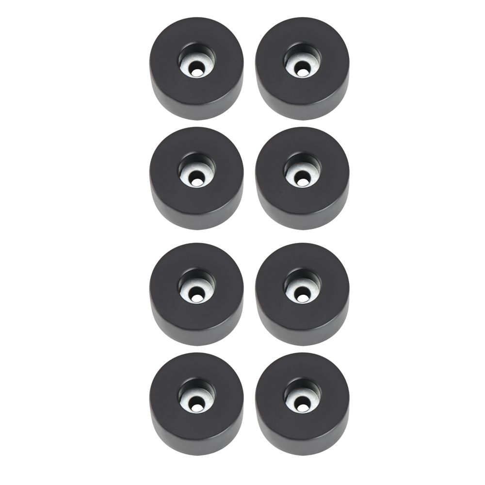 4909M8AH - Bag of 8 Rubber Feet 38 x 20 mm