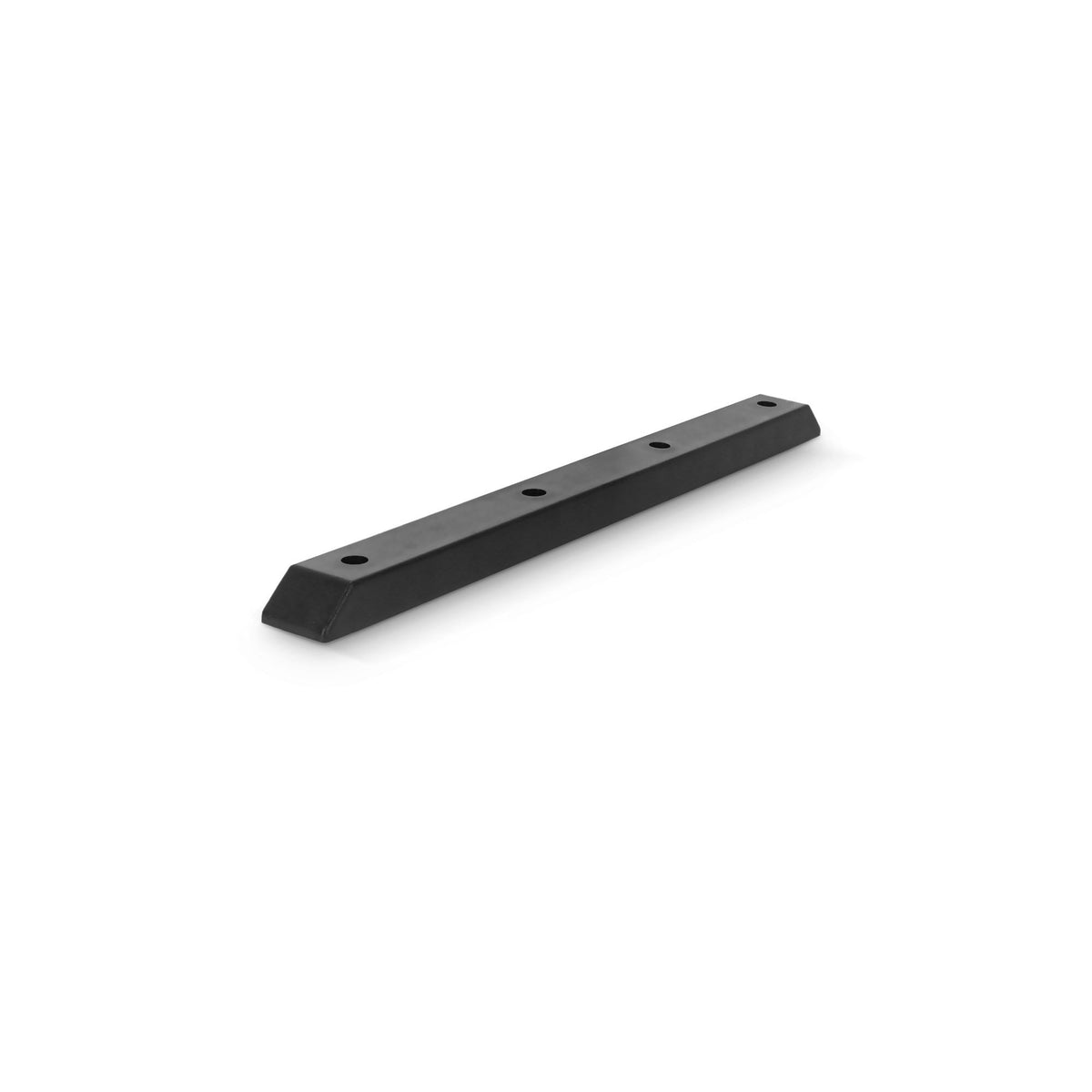 49645 - Black plastic runner, 45 cm
