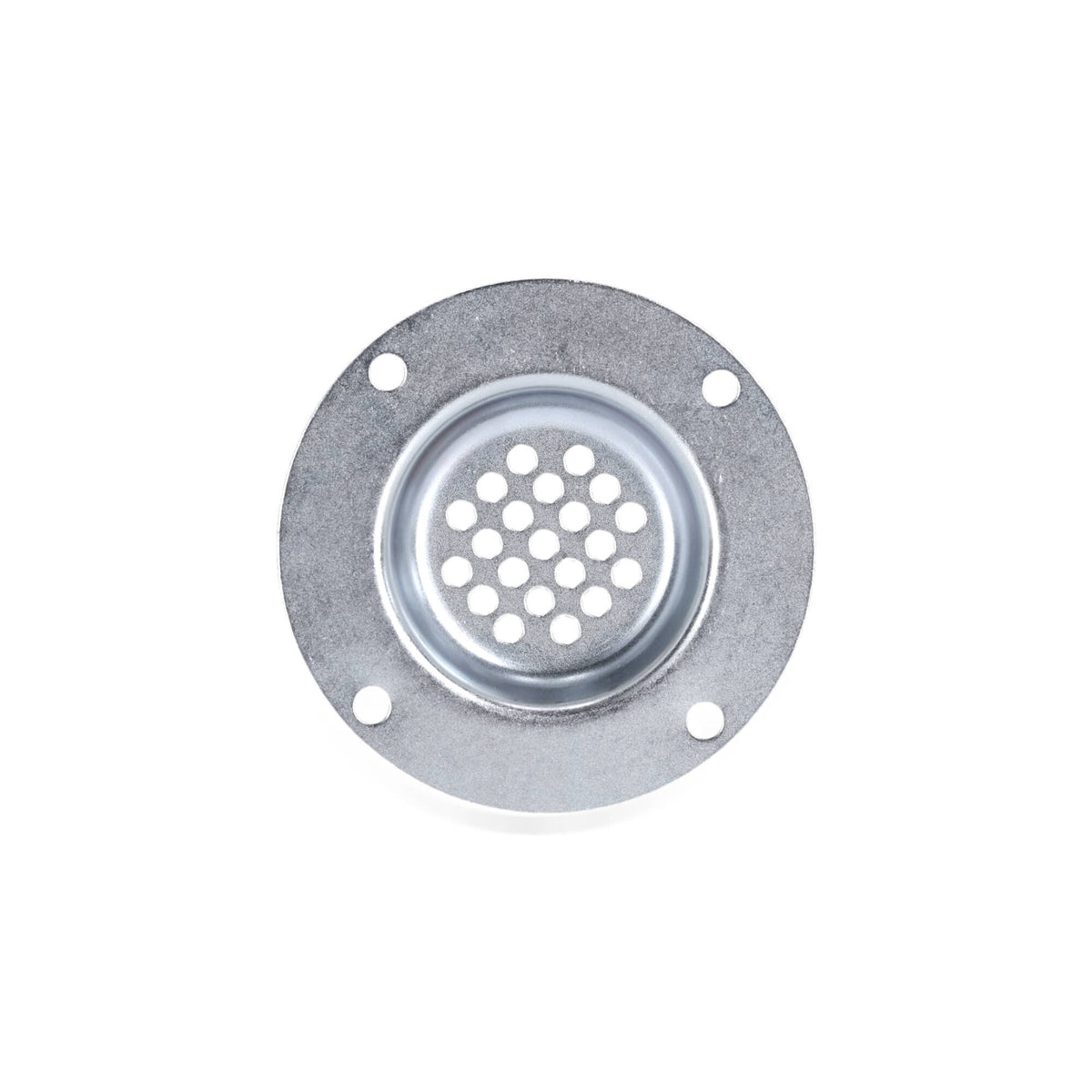 4994 - Small ventilation dish, round, steel, galvanised