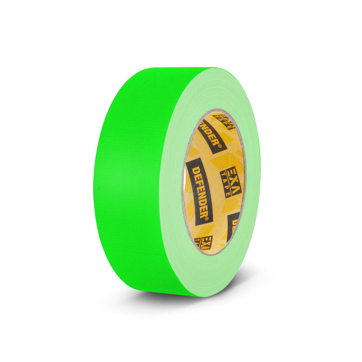 Defender 58065NGRN - Fabric adhesive tape | neon green | 38 mm x 25 m