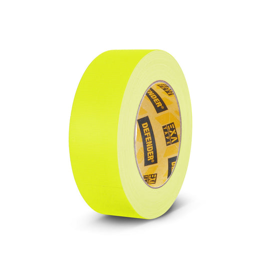 Defender 58065NYEL - Fabric adhesive tape | neon yellow | 38 mm x 25 m