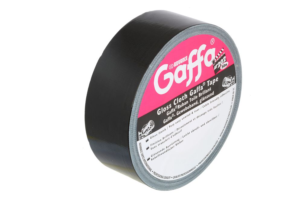 Advance Tapes 5807BLK - Gaffa black 50 mm x 50m