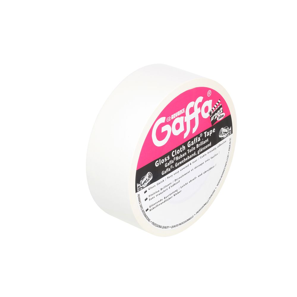 Advance Tapes 5807W - Gaffa white 50 mm x 50m