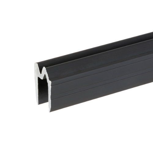 6103BLK - Aluminium Hybrid Lid Location black for 9.5 mm Material (per metre)