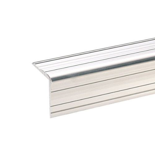 6110 - Aluminium Case Angle 33 x 33 mm with Rivet Channel (per metre)