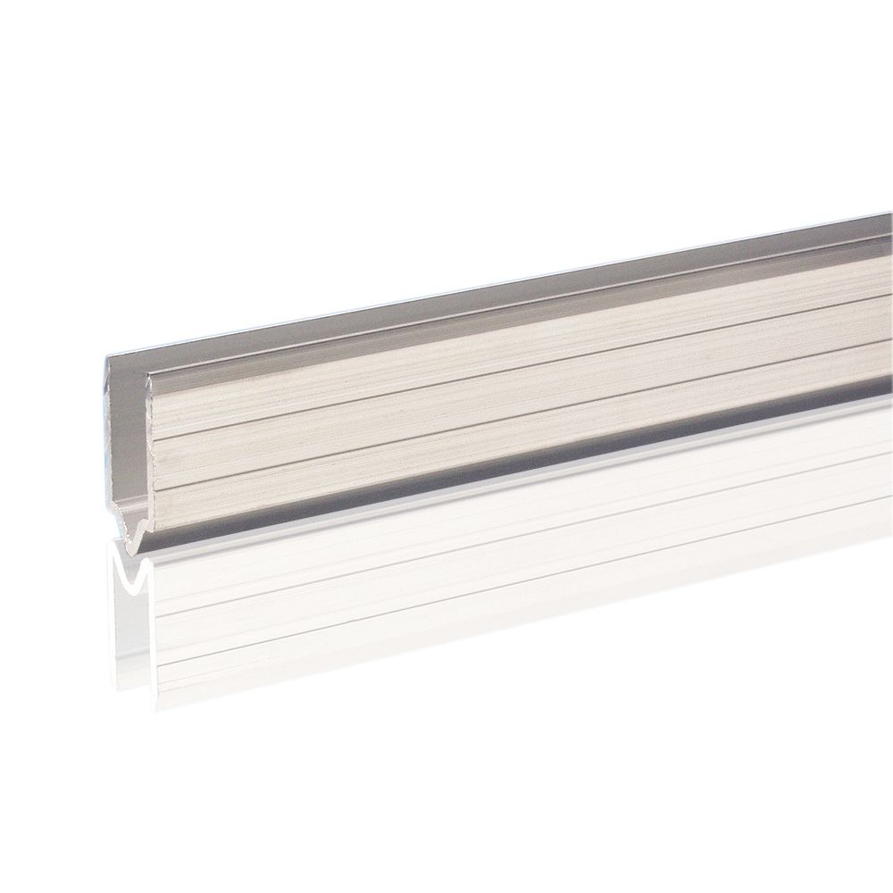 6123M - Aluminium Lid Location male for 9.5 mm Material (per metre)