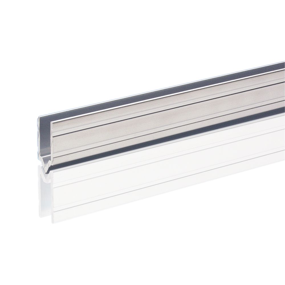 6142M - Aluminium Lid Location male for 7 mm Material (per metre)