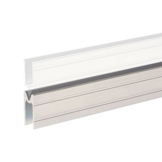 6144F - Aluminium Lid Location female for 9.6 mm Material (per metre)