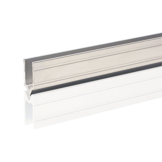 6144M - Aluminium Lid Location male for 9.6 mm Material (per metre)