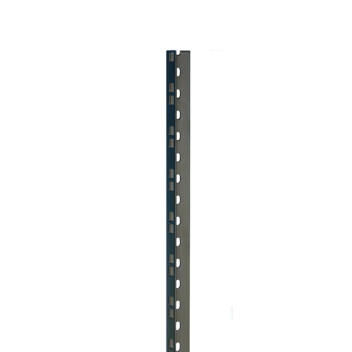 19" Parts 61532BLK - Heavy Duty Rack Strip black 45 U
