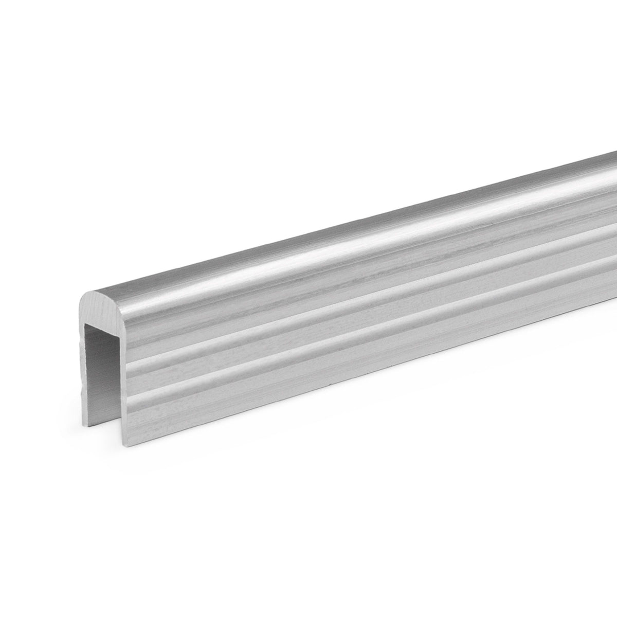 6224 - Aluminium capping with 4 mm radius for 7 mm material (per metre)
