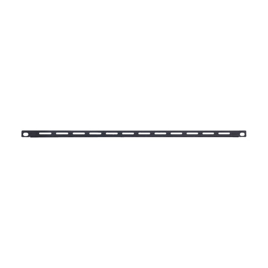 19" Parts 872203STLV - 19" U-rack panel 1/3U with horizontal ventilation slits | steel