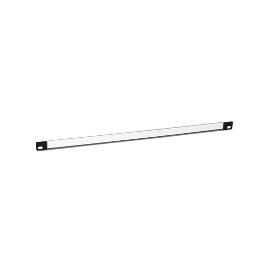 19" Parts 872205LBL - 19" U-rack panel 0.5U | with labelling strip | steel