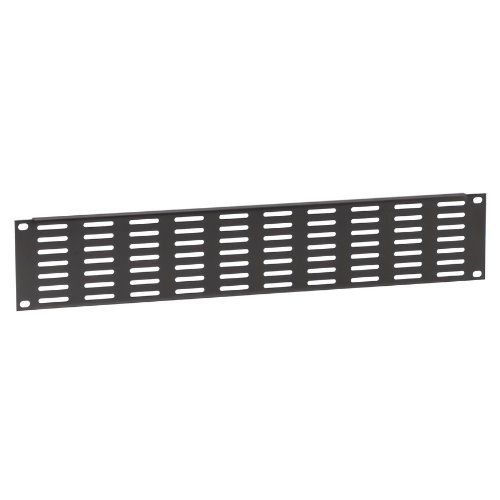 19" Parts 87222VH - 19" ventilation U-rack panel 2U | horizontal | steel