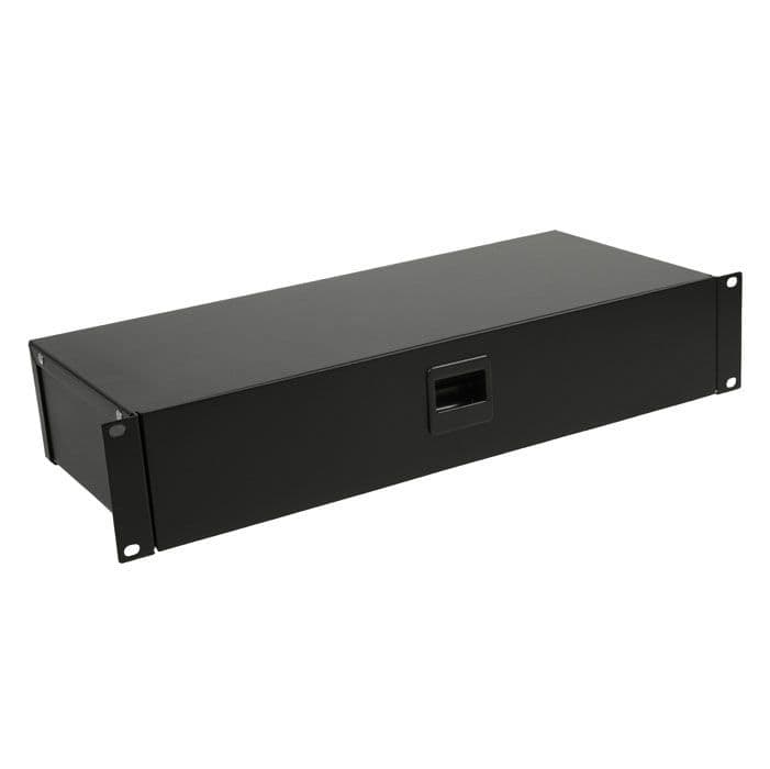 19" Parts 87302 - 19" Rack Box 2U | with snap-lock
