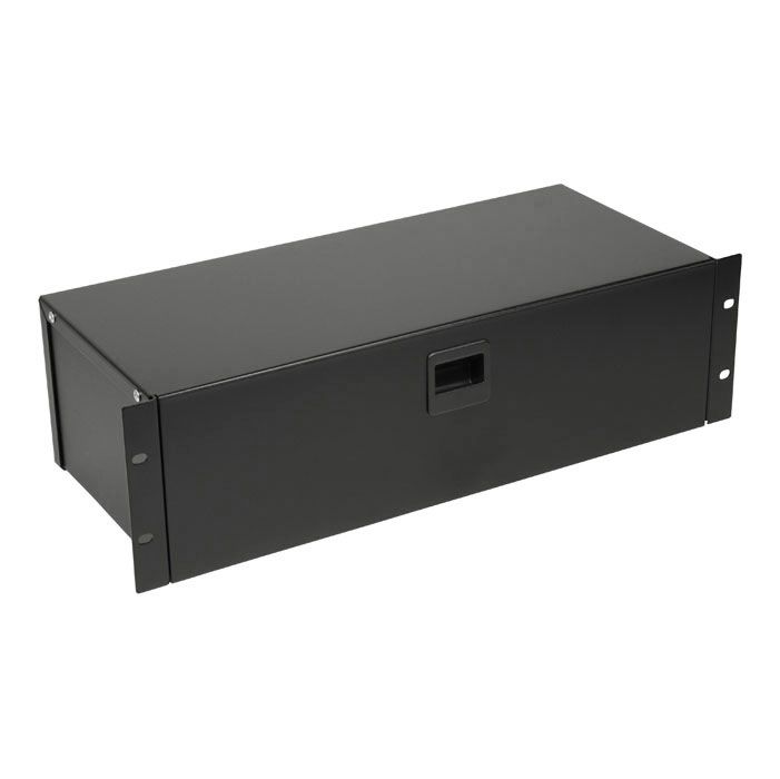 19" Parts 87303 - 19" Rack Box 3U | with snap-lock